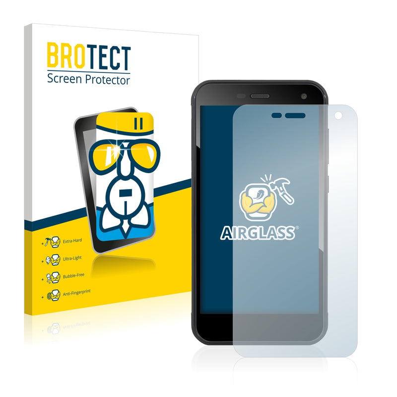 BROTECT AirGlass Glass Screen Protector for Evolveo Strongphone G4