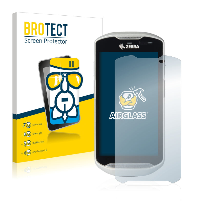 BROTECT AirGlass Glass Screen Protector for Zebra TC56