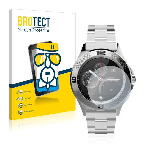 BROTECT AirGlass Glass Screen Protector for Tiger Smartwatch London