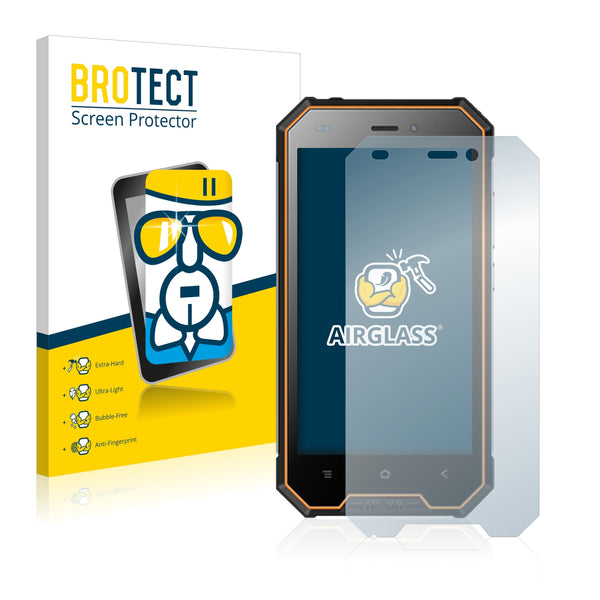 BROTECT AirGlass Glass Screen Protector for Blackview BV4000 Pro