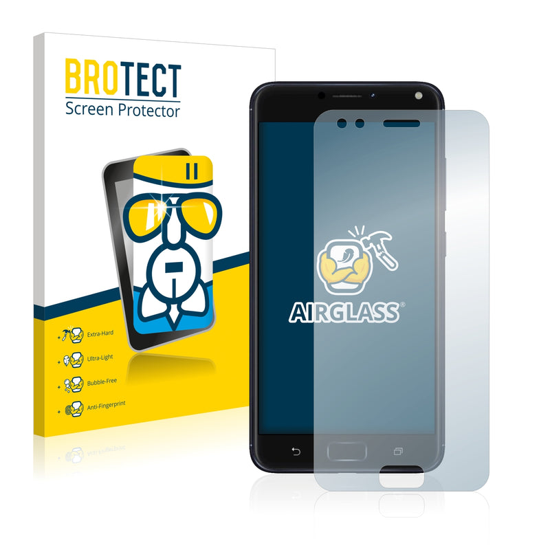 BROTECT AirGlass Glass Screen Protector for Asus ZenFone 4 ZE554KL