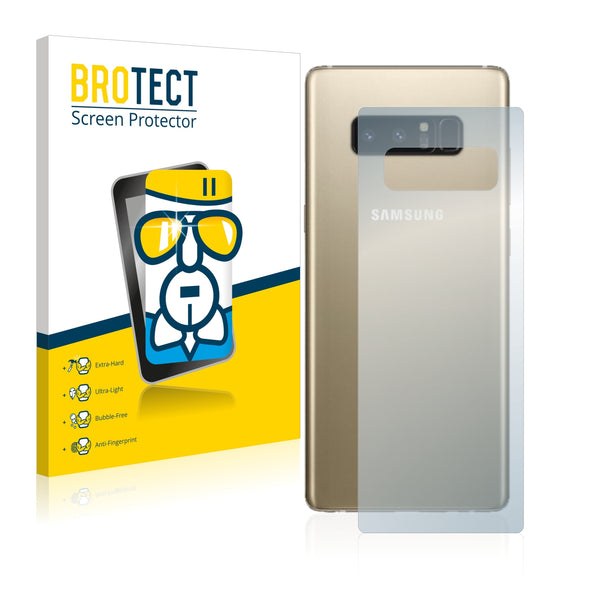BROTECT AirGlass Glass Screen Protector for Samsung Galaxy Note 8 (Back)