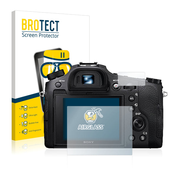 BROTECT AirGlass Glass Screen Protector for Sony Cyber-Shot DSC-RX10 IV