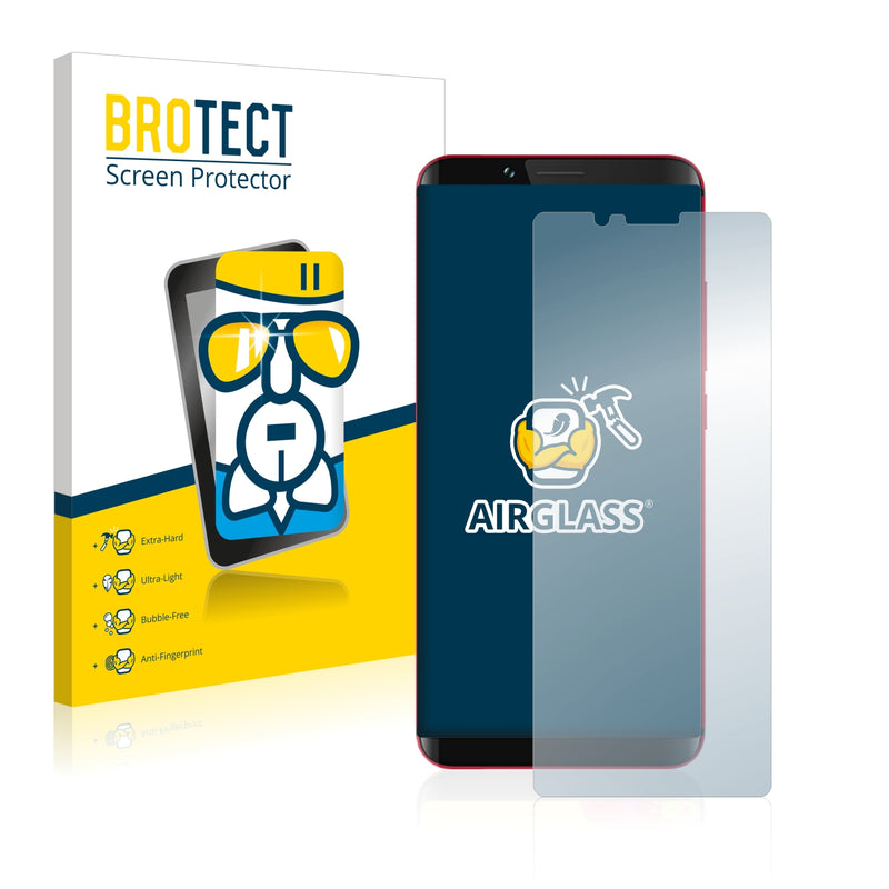 BROTECT AirGlass Glass Screen Protector for Umidigi S2 Lite