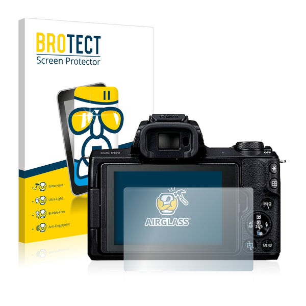 BROTECT AirGlass Glass Screen Protector for Canon EOS M50