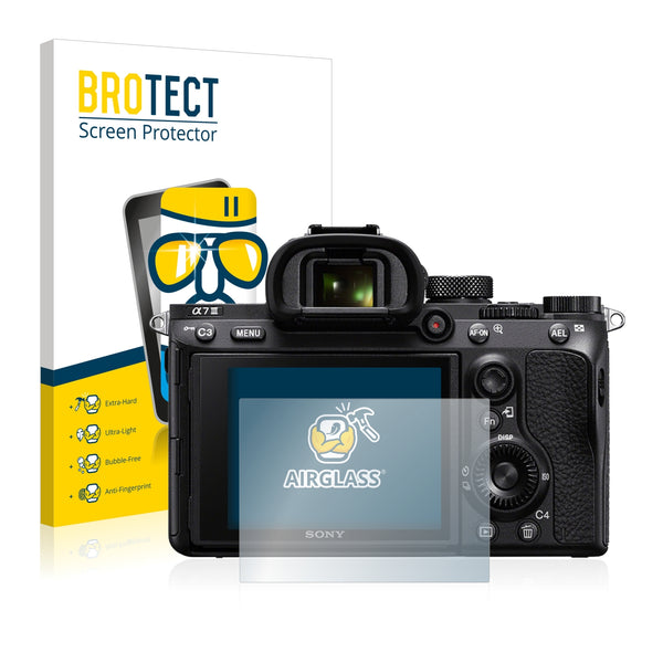 BROTECT AirGlass Glass Screen Protector for Sony Alpha 7 III