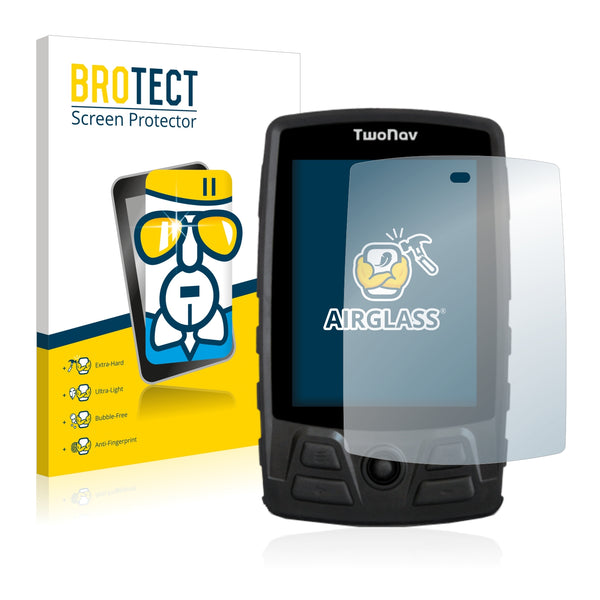 BROTECT AirGlass Glass Screen Protector for TwoNav Aventura 2018
