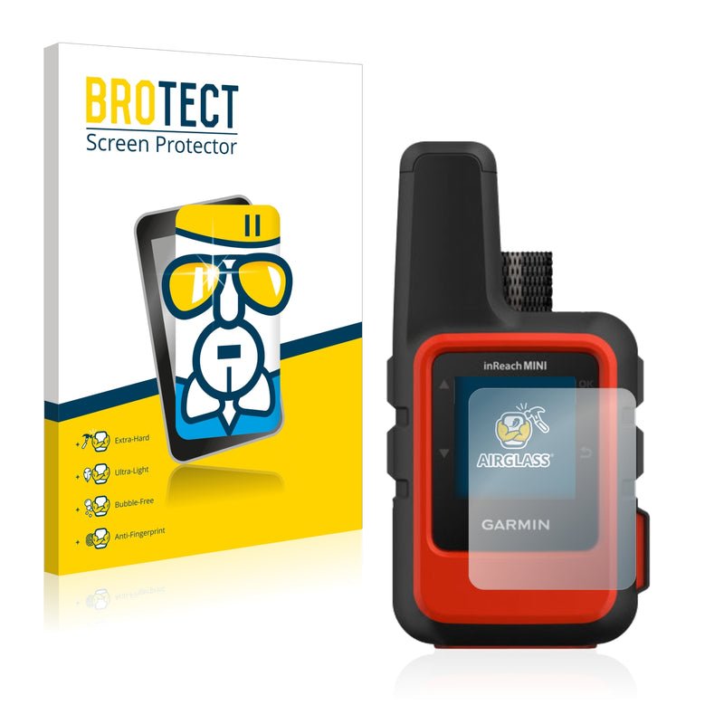 BROTECT AirGlass Glass Screen Protector for Garmin inReach Mini