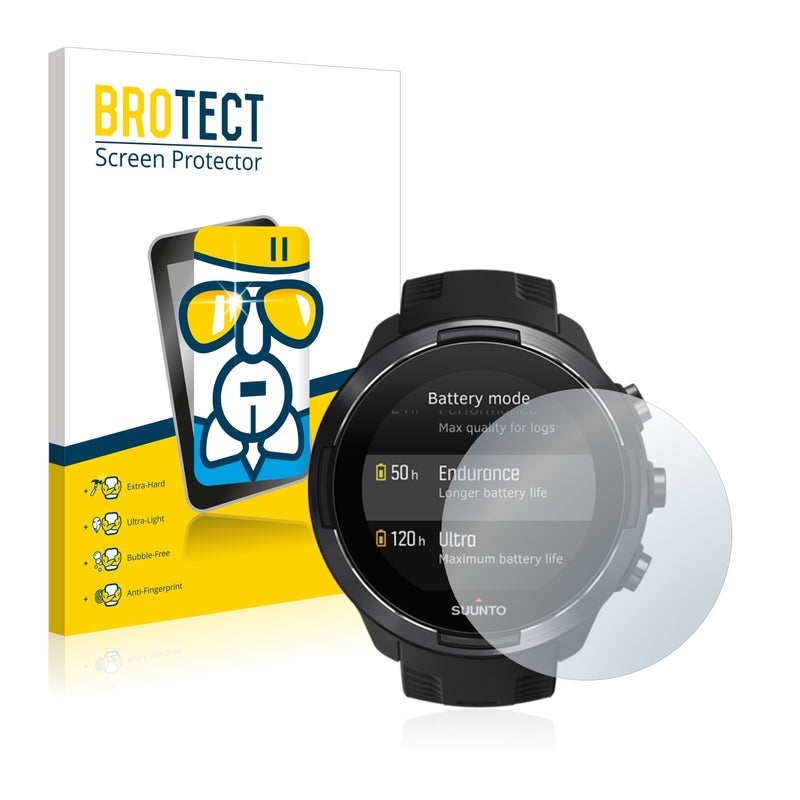 BROTECT AirGlass Glass Screen Protector for Suunto 9