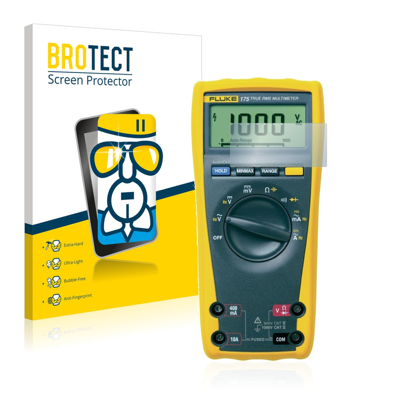 BROTECT AirGlass Glass Screen Protector for Fluke MultiMeter 175