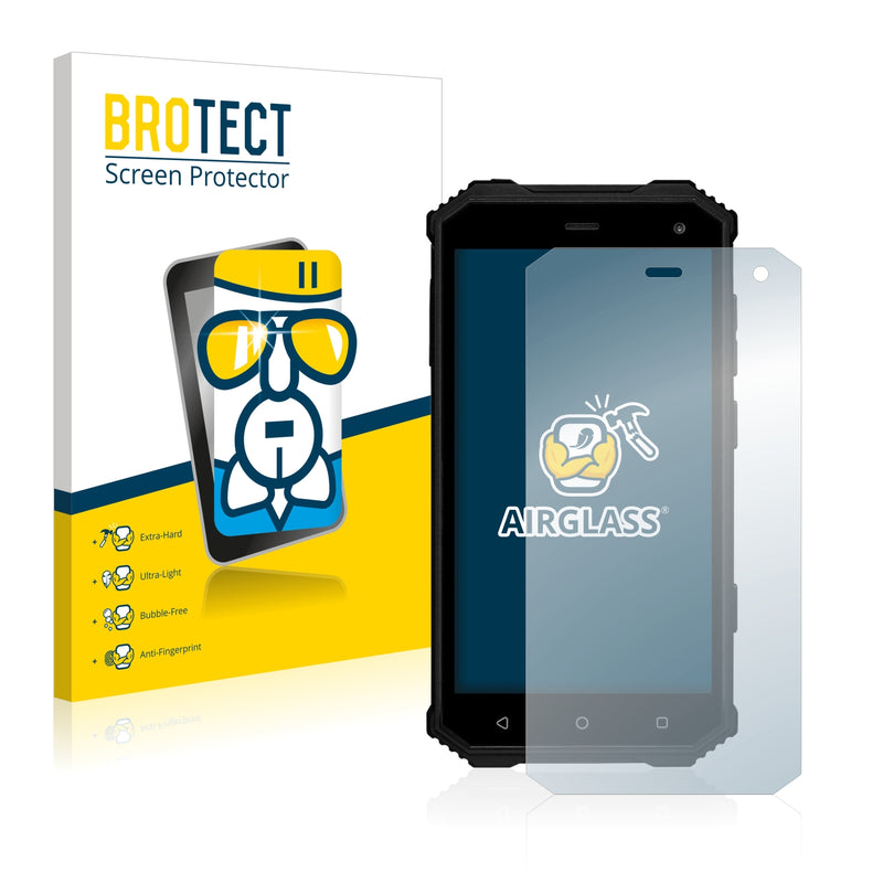 BROTECT AirGlass Glass Screen Protector for Prestigio Muze G7