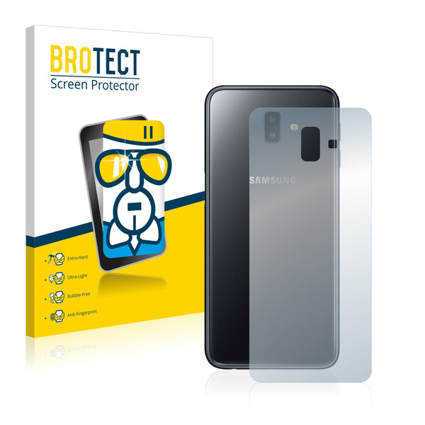BROTECT AirGlass Glass Screen Protector for Samsung Galaxy J6 Plus (Back)