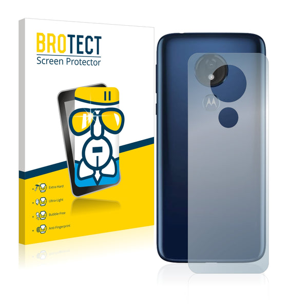 BROTECT AirGlass Glass Screen Protector for Motorola Moto G7 Power (Back)