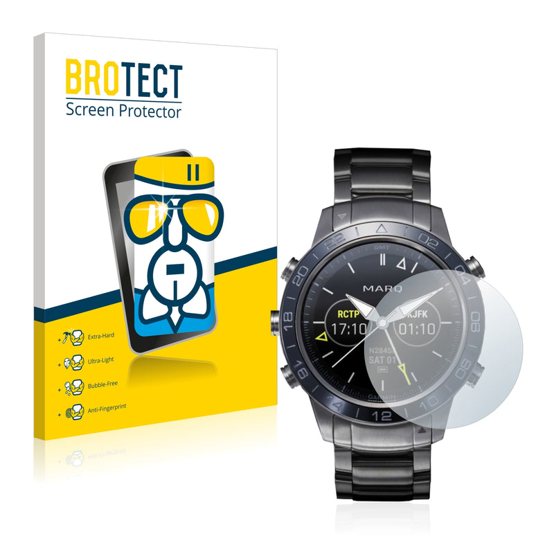 BROTECT AirGlass Glass Screen Protector for Garmin Marq Aviator