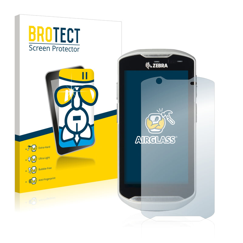 BROTECT AirGlass Glass Screen Protector for Zebra TC52-HC