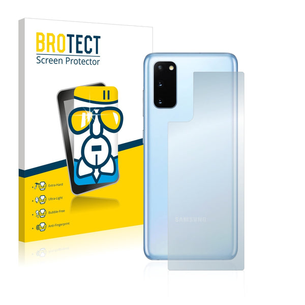 BROTECT AirGlass Glass Screen Protector for Samsung Galaxy S20 (Back)