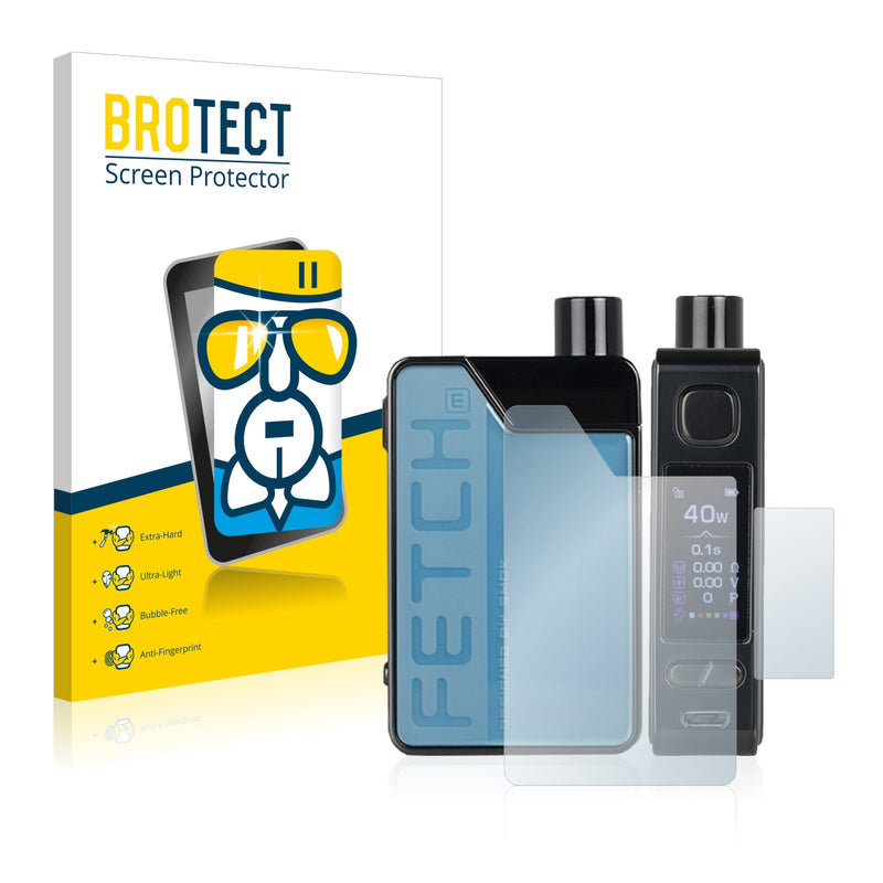 BROTECT AirGlass Glass Screen Protector for Smok Fetch Mini (left-hander)