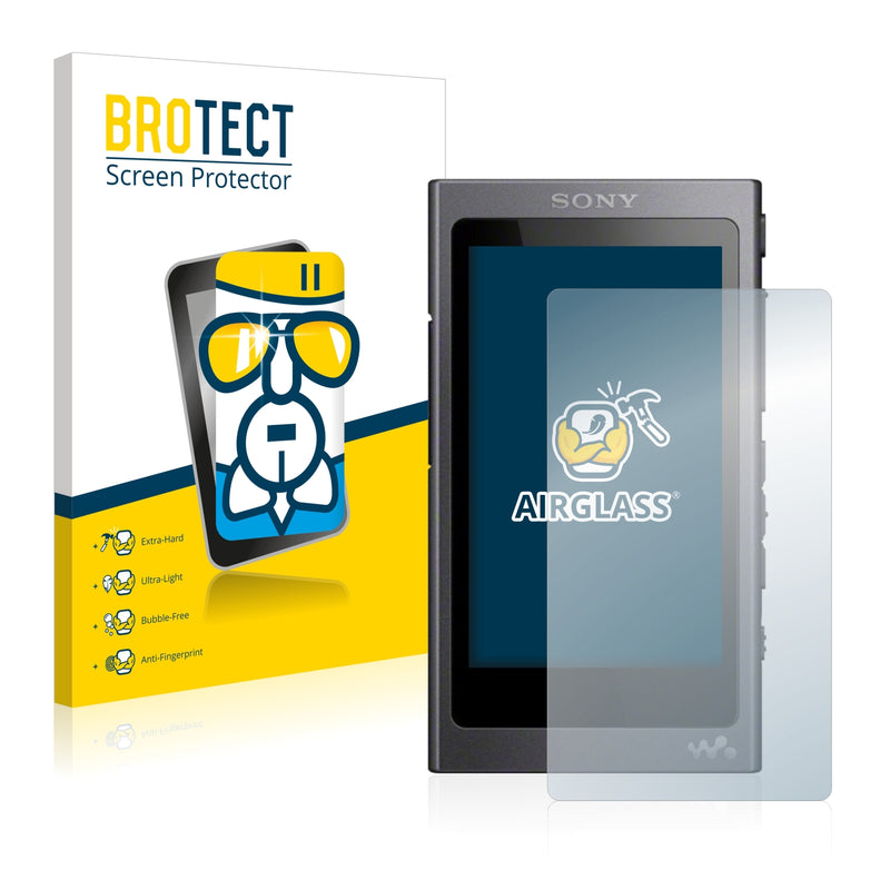 BROTECT AirGlass Glass Screen Protector for Sony Walkman A45R