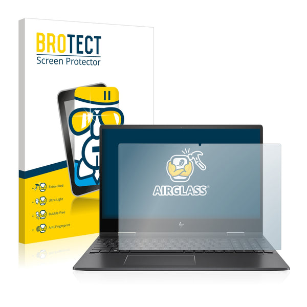BROTECT AirGlass Glass Screen Protector for HP Envy 15 x360 15-ds0000ng