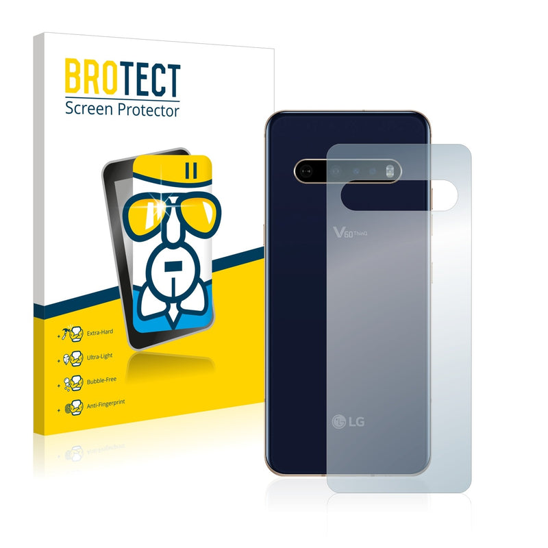 BROTECT AirGlass Glass Screen Protector for LG V60 ThinQ (Back)