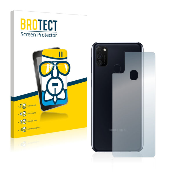 BROTECT AirGlass Glass Screen Protector for Samsung Galaxy M21 (Back)