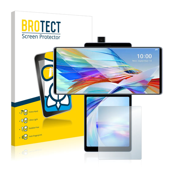 BROTECT AirGlass Glass Screen Protector for LG Wing (Back display)