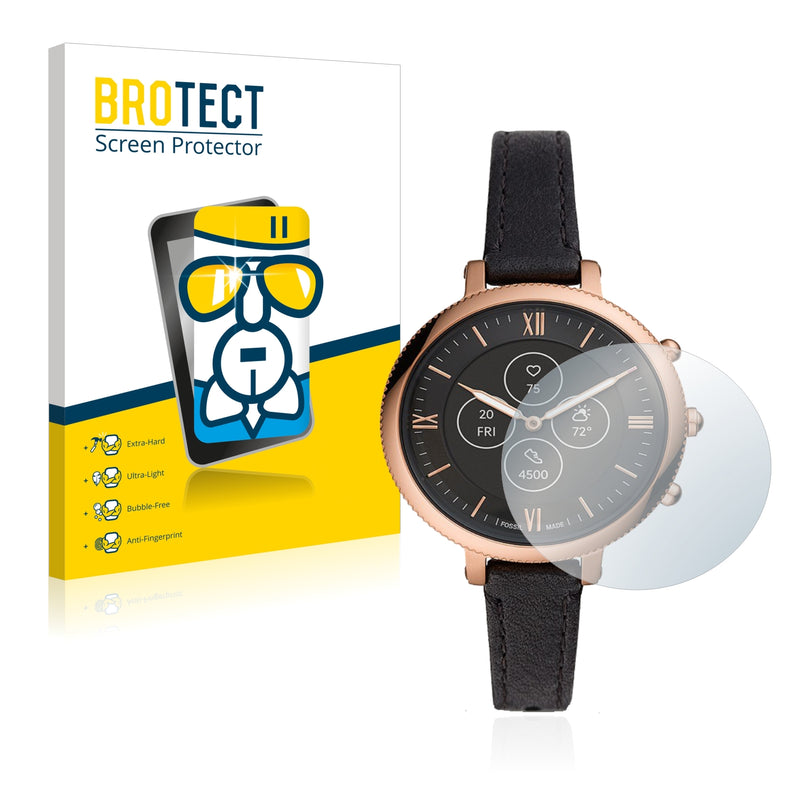 BROTECT AirGlass Glass Screen Protector for Fossil Monroe Hybrid HR