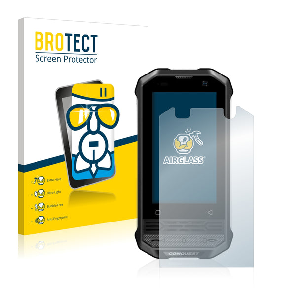 BROTECT AirGlass Glass Screen Protector for Conquest F2 Mini