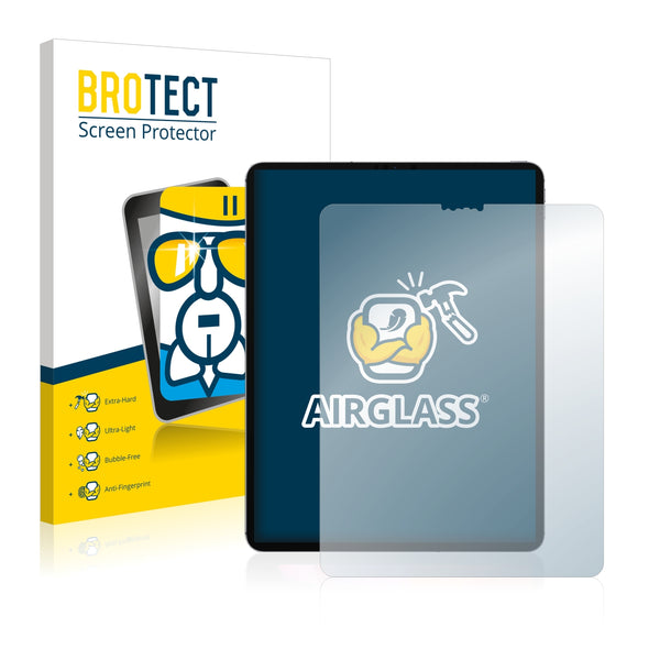 BROTECT AirGlass Glass Screen Protector for Apple iPad Pro 12.9 WiFi 2021 (5th generation)