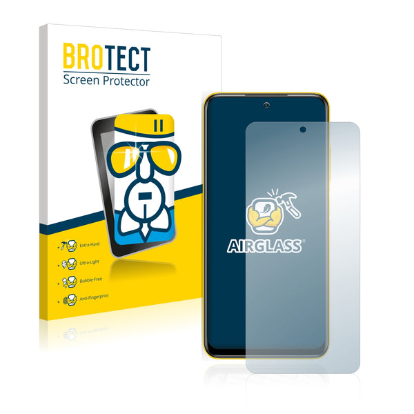 BROTECT AirGlass Glass Screen Protector for Xiaomi Poco M3 Pro