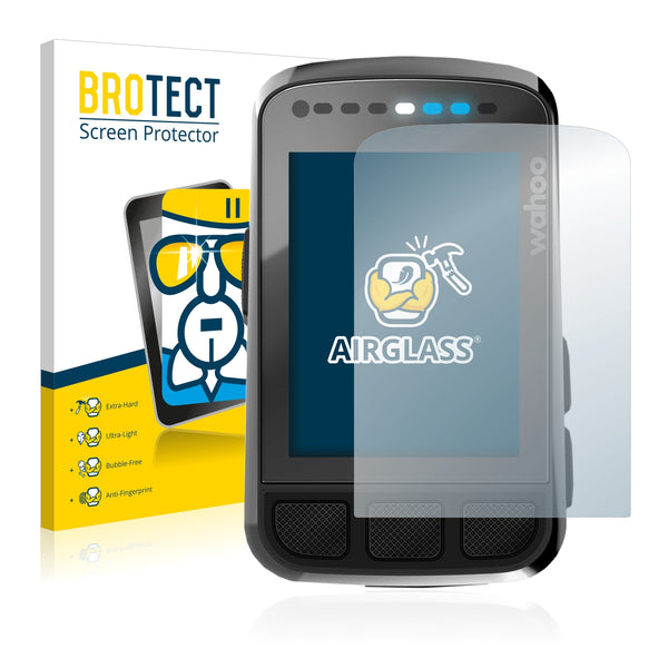 BROTECT AirGlass Glass Screen Protector for Wahoo Elemnt Bolt V2 GPS