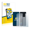 BROTECT AirGlass Glass Screen Protector for Realme X7 Max 5G (Front + Back)