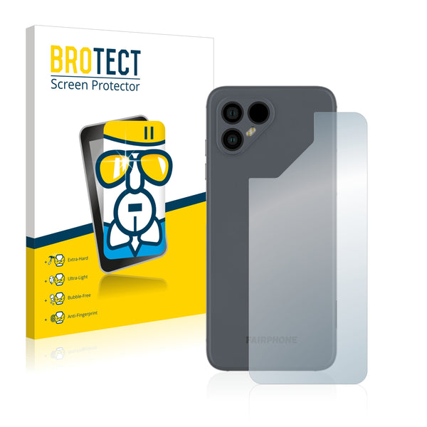 BROTECT AirGlass Glass Screen Protector for Fairphone 4 (Back)
