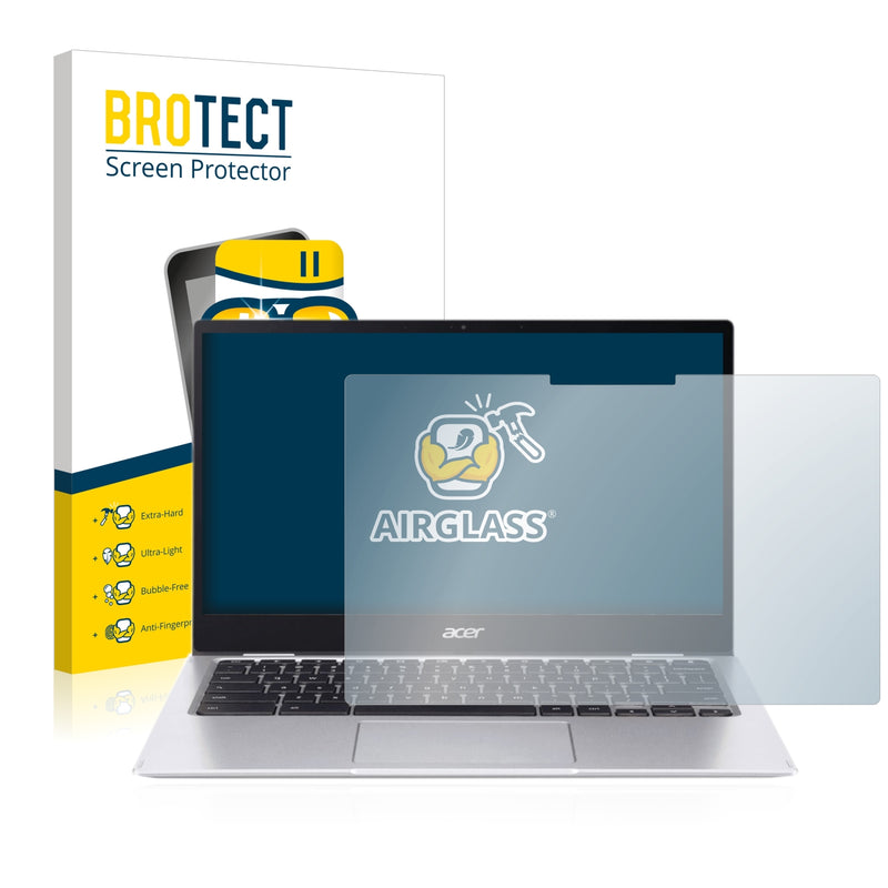 BROTECT AirGlass Glass Screen Protector for Acer Chromebook Spin 513 CP513-1H-S72Y