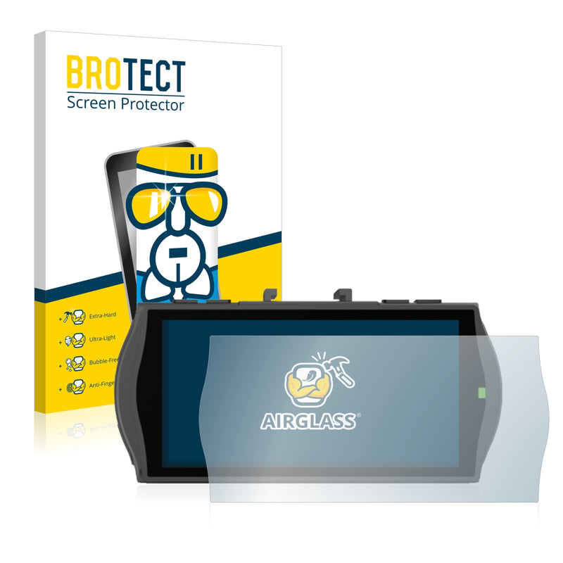 BROTECT AirGlass Glass Screen Protector for Lamax C9 GPS