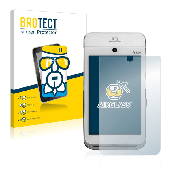 BROTECT AirGlass Glass Screen Protector for Concardis Mobile A920