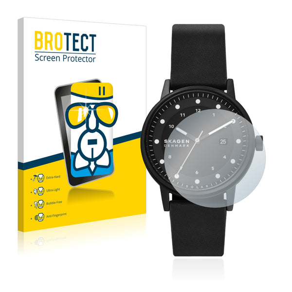 BROTECT AirGlass Glass Screen Protector for Skagen Solaruhr Henriksen