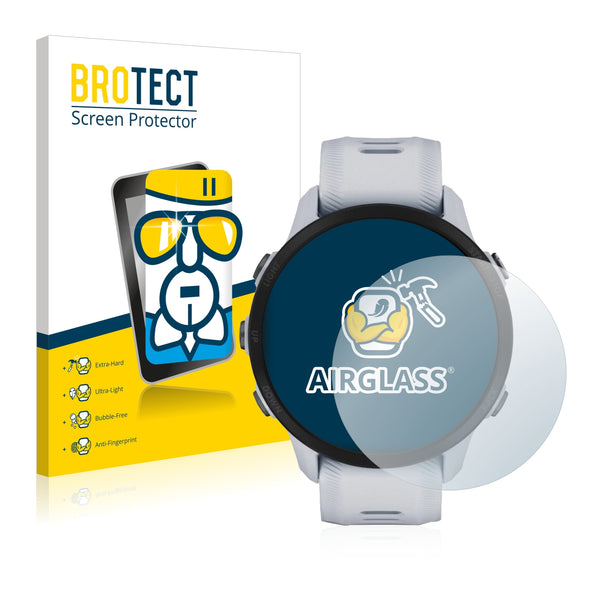 BROTECT AirGlass Glass Screen Protector for Garmin Forerunner 955 Solar