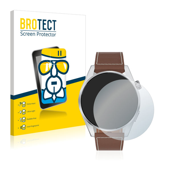 BROTECT AirGlass Glass Screen Protector for Tisoutec Smartwatch