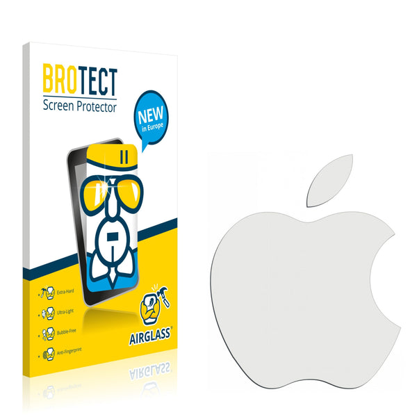 BROTECT AirGlass Glass Screen Protector for Apple iPad 12.9 Pro WiFi Cellular 2021 (ONLY Logo 5th generation)