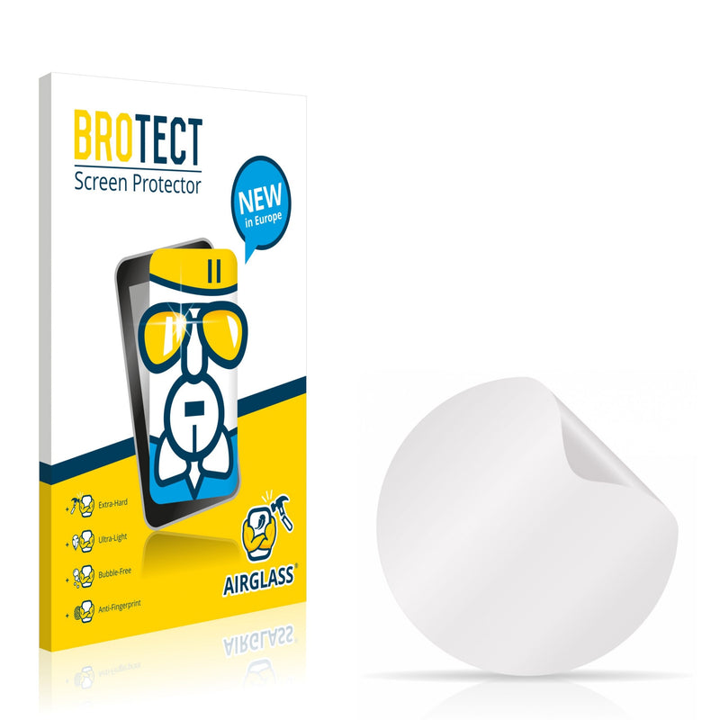 BROTECT AirGlass Glass Screen Protector for Circular Displays (Diameter: 22 mm)