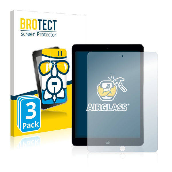 3x BROTECT AirGlass Glass Screen Protector for Apple iPad Air