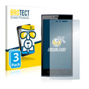 3x BROTECT AirGlass Glass Screen Protector for THL T6C