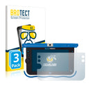 3x BROTECT AirGlass Glass Screen Protector for Vtech Storio Max 7 (Blue)