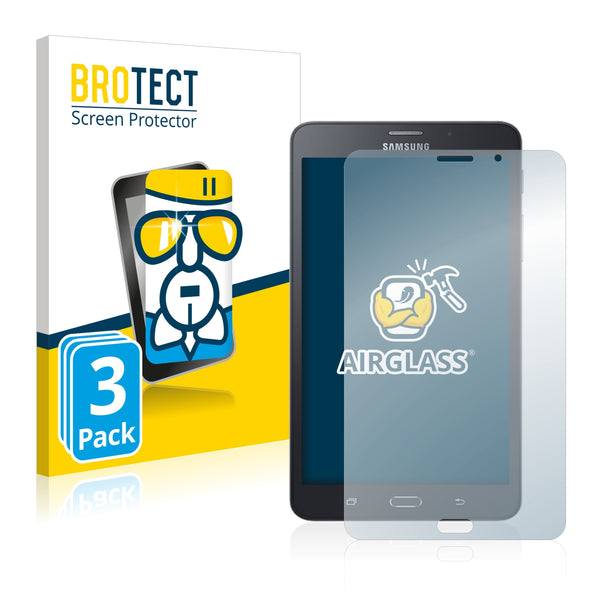 3x BROTECT AirGlass Glass Screen Protector for Samsung Galaxy Tab A 6 (7.0) 4G SM-T285