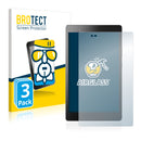 3x BROTECT AirGlass Glass Screen Protector for Lenovo Tab3 8 Plus