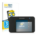 3x BROTECT AirGlass Glass Screen Protector for Netgear AirCard 790S
