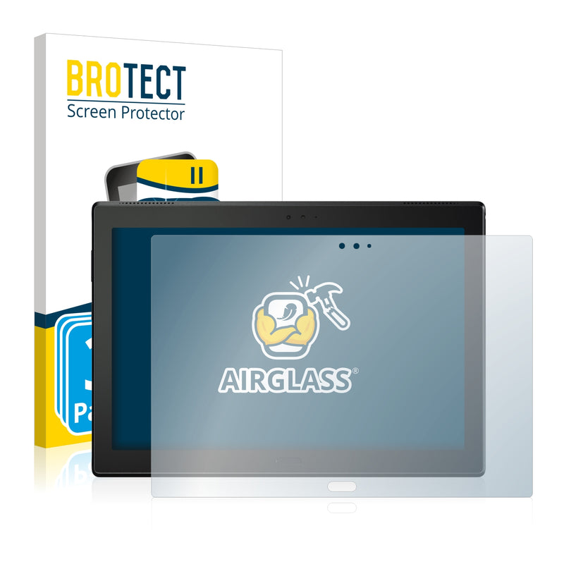 3x BROTECT AirGlass Glass Screen Protector for Lenovo Tab 4 10 Plus