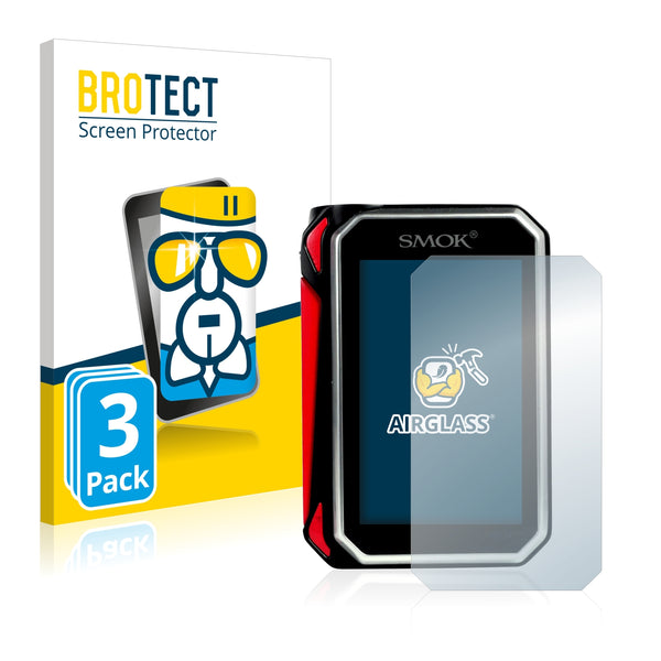 3x BROTECT AirGlass Glass Screen Protector for Smok G-Priv 220