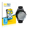 3x BROTECT AirGlass Glass Screen Protector for Emporio Armani Connected Touchscreen 5000-Series